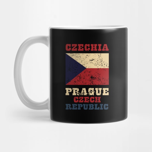 Flag of Czechia by KewaleeTee